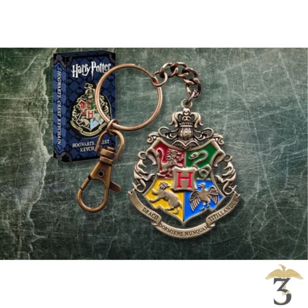 Porte-clés Poudlard - Noble Collection - Harry Potter - Les Trois Reliques, magasin Harry Potter - Photo N°2