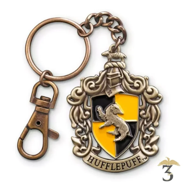 Porte-clés Poufsouffle - Noble Collection - Harry Potter - Les Trois Reliques, magasin Harry Potter - Photo N°1