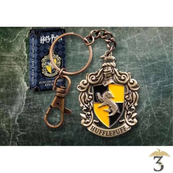 Porte-clés Poufsouffle - Noble Collection - Harry Potter - Les Trois Reliques, magasin Harry Potter - Photo N°2