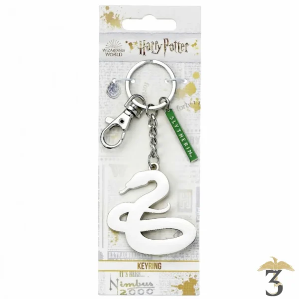 Porte-clés Serpentard métallique - Harry Potter - Les Trois Reliques, magasin Harry Potter - Photo N°2