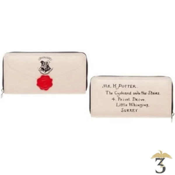 Porte-Monnaie Lettre de Poudlard - Les Trois Reliques, magasin Harry Potter - Photo N°1