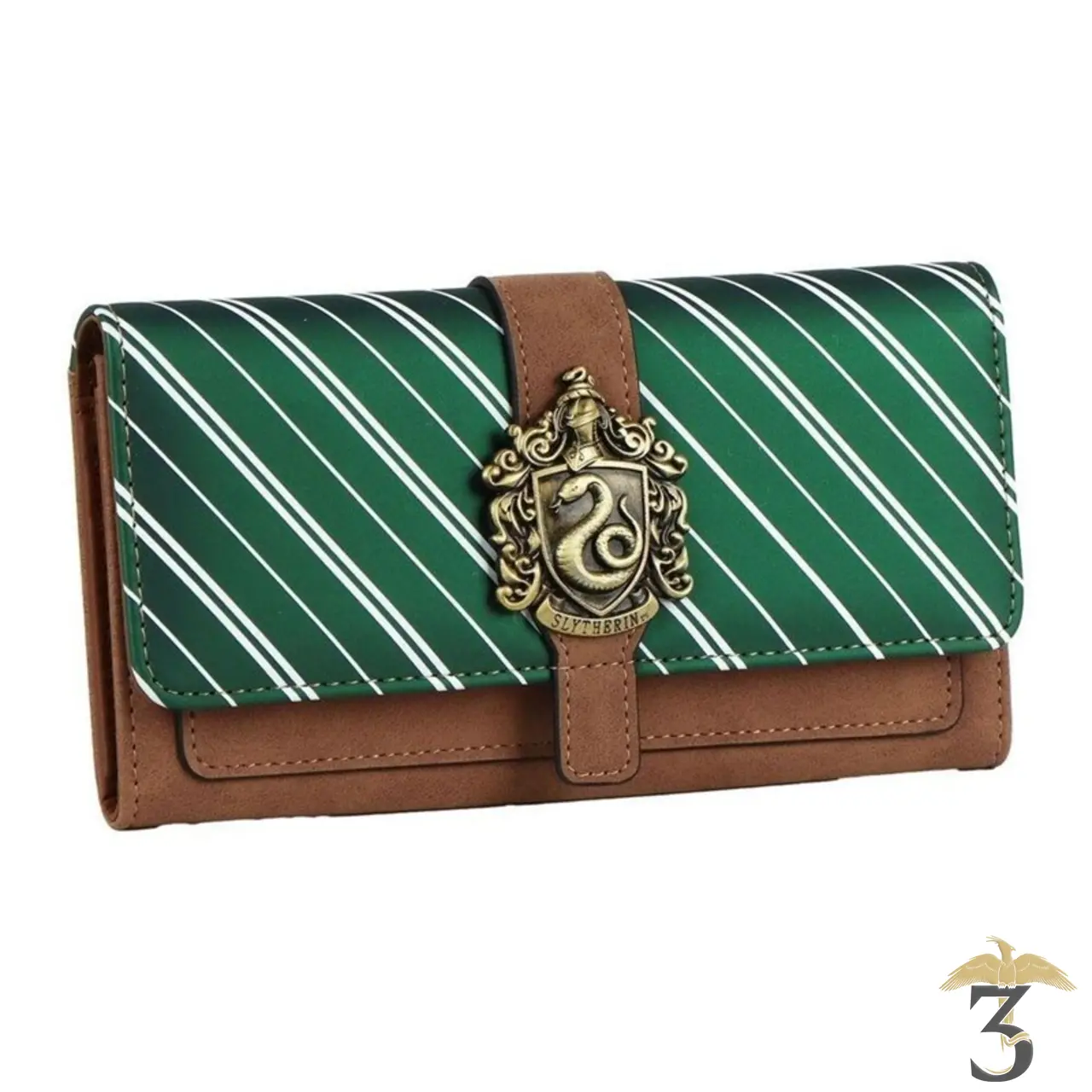 Porte-monnaie serpentard casual - Les Trois Reliques, magasin Harry Potter - Photo N°1