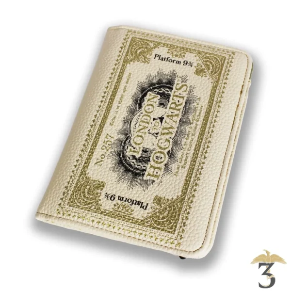 Porte-passeport ticket poudlard express – harry potter - Les Trois Reliques, magasin Harry Potter - Photo N°1