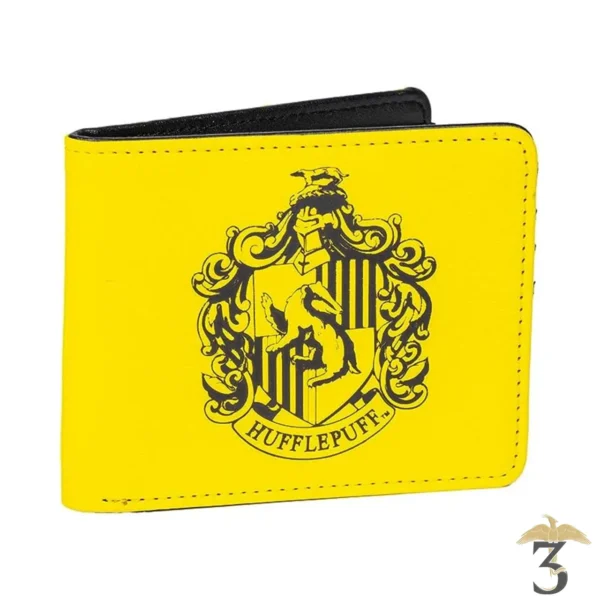 Portefeuille harry potter poufsouffle - Les Trois Reliques, magasin Harry Potter - Photo N°1