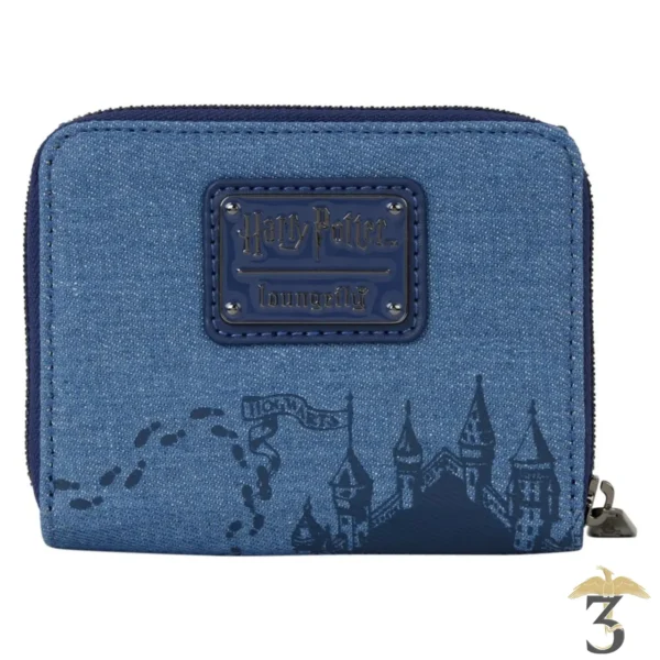 Portefeuille loungefly denim poudlard - Les Trois Reliques, magasin Harry Potter - Photo N°2