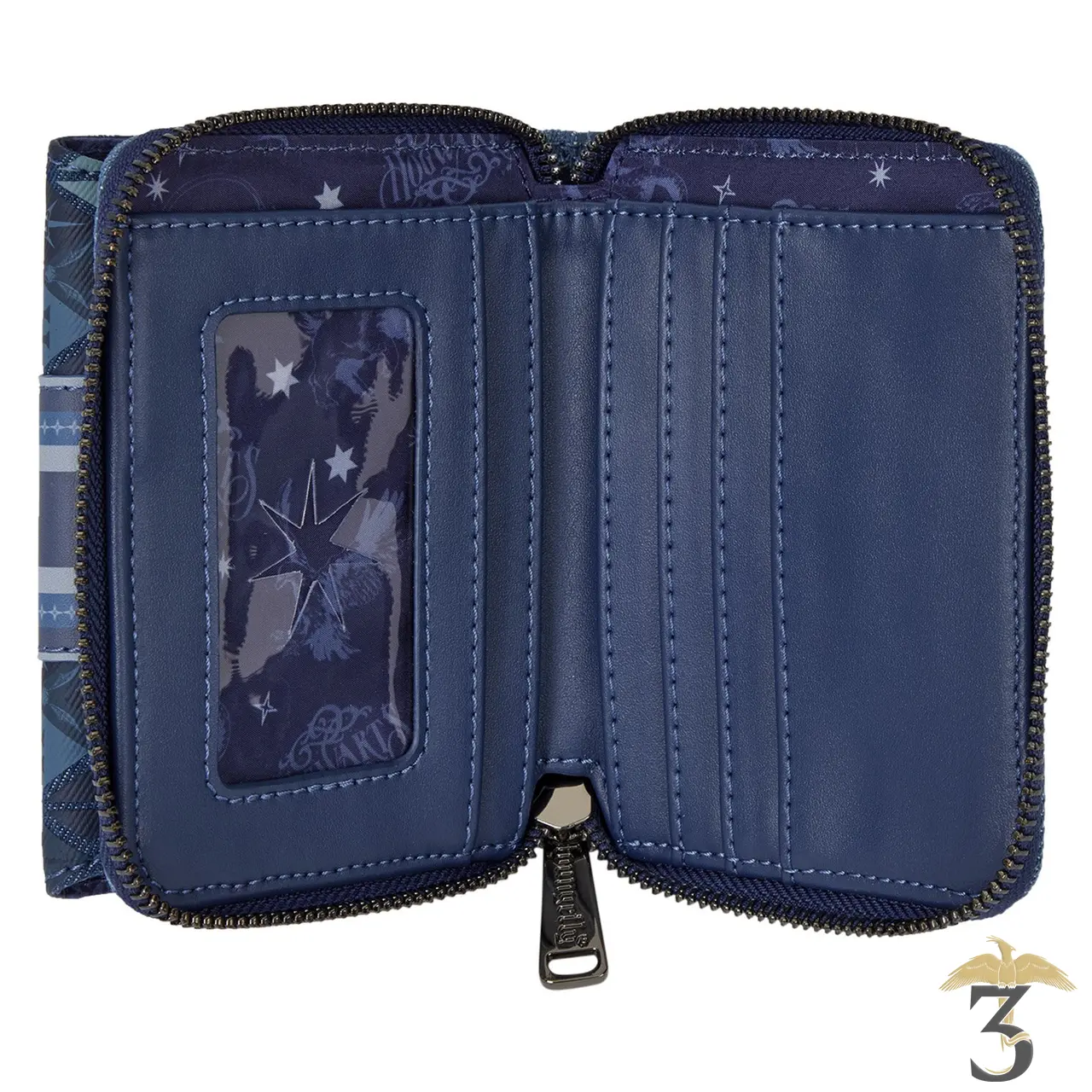 Portefeuille loungefly denim poudlard - Les Trois Reliques, magasin Harry Potter - Photo N°3