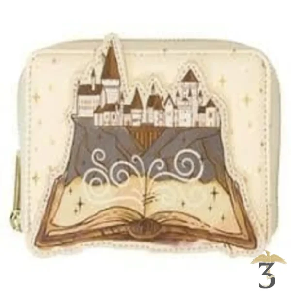 Portefeuille loungefly “exclusive“ livre de poudlard - Les Trois Reliques, magasin Harry Potter - Photo N°1