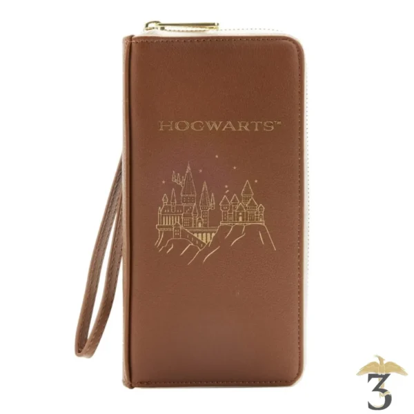 PORTEFEUILLE POUDLARD LOUNGEFLY - Les Trois Reliques, magasin Harry Potter - Photo N°1