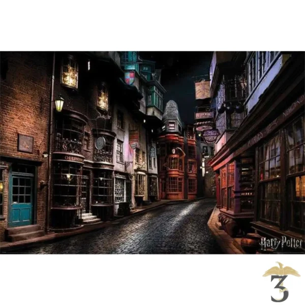 POSTER DIAGON ALLEY 61X91 - Les Trois Reliques, magasin Harry Potter - Photo N°1