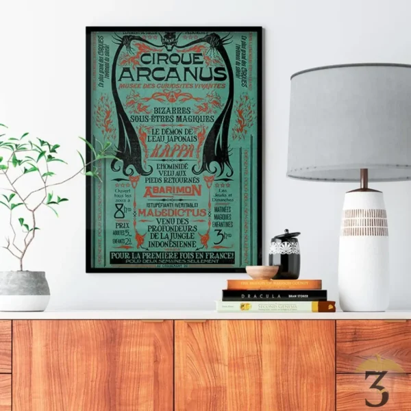 POSTER FANTASTIC BEASTS THE CRIMES OF GRINDELWALD – CIRCUS - Les Trois Reliques, magasin Harry Potter - Photo N°2