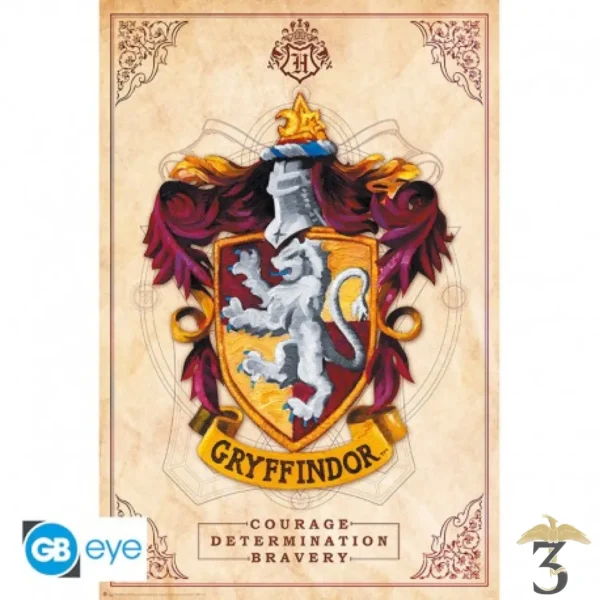 POSTER GRYFFONDOR - Les Trois Reliques, magasin Harry Potter - Photo N°1