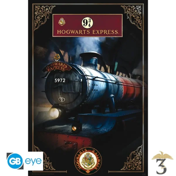 POSTER HOGWARTS EXPRESS - Les Trois Reliques, magasin Harry Potter - Photo N°1