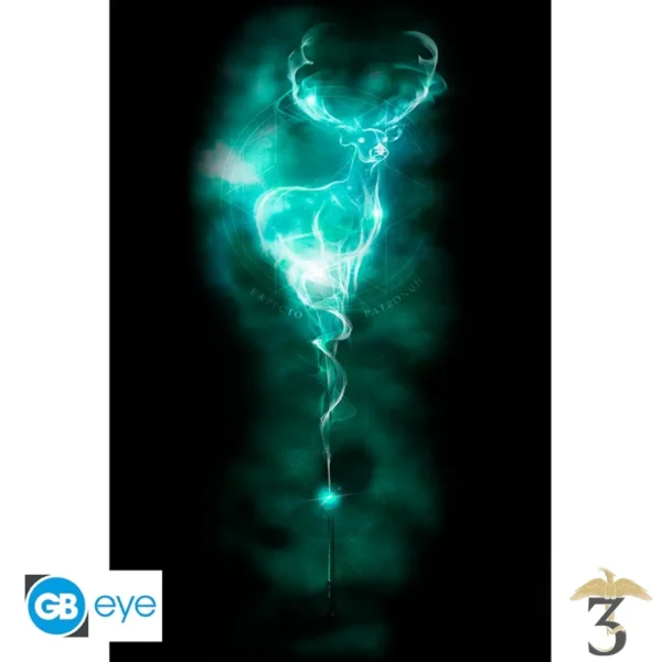 POSTER PATRONUS CERF - Les Trois Reliques, magasin Harry Potter - Photo N°1