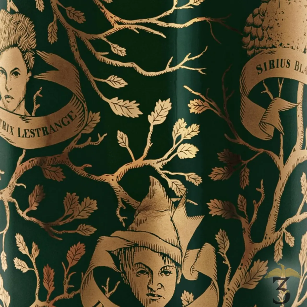 Pot à crayons tapisserie black – minalima - Les Trois Reliques, magasin Harry Potter - Photo N°4