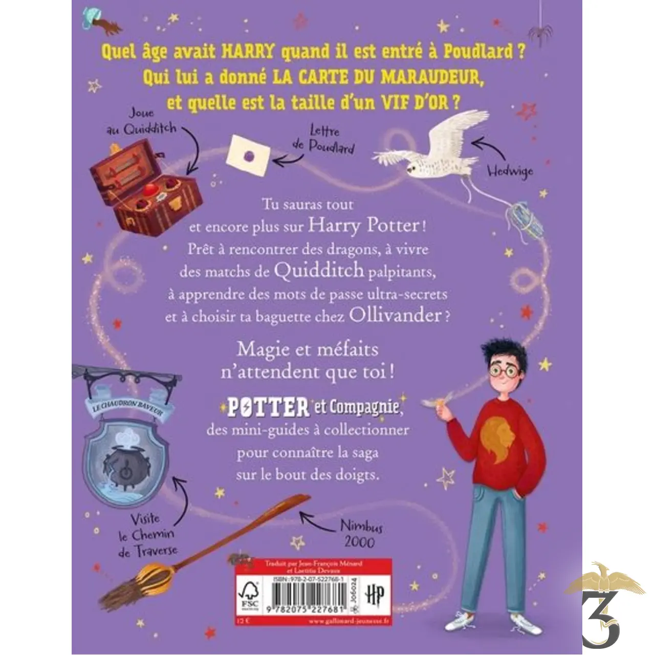 Potter et compagnie – harry potter – petit guide illustré - Les Trois Reliques, magasin Harry Potter - Photo N°2