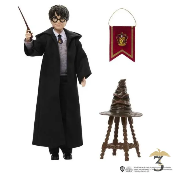 Poupée harry potter et le choixpeau magique - Les Trois Reliques, magasin Harry Potter - Photo N°1