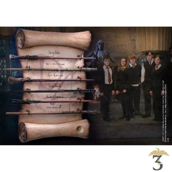 Presentoir 6 baguettes armee de dumbledore - Les Trois Reliques, magasin Harry Potter - Photo N°3