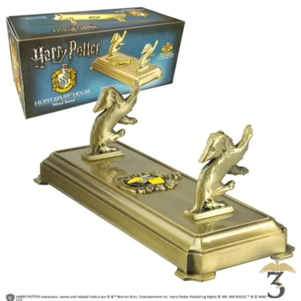 Présentoir baguette Poufsouffle - Noble Collection - Harry Potter - Les Trois Reliques, magasin Harry Potter - Photo N°2