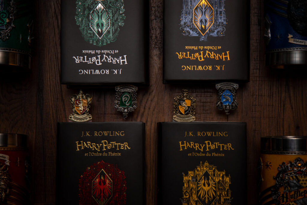 Produits harry potter officiels sous licence