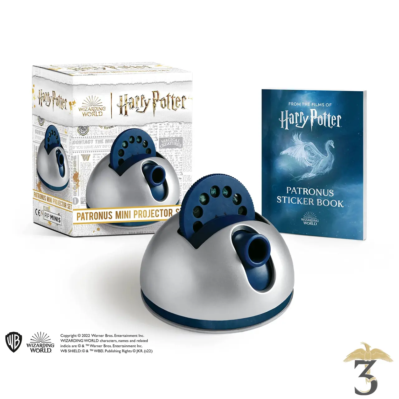 Projecteur miniature patronus - Les Trois Reliques, magasin Harry Potter - Photo N°1