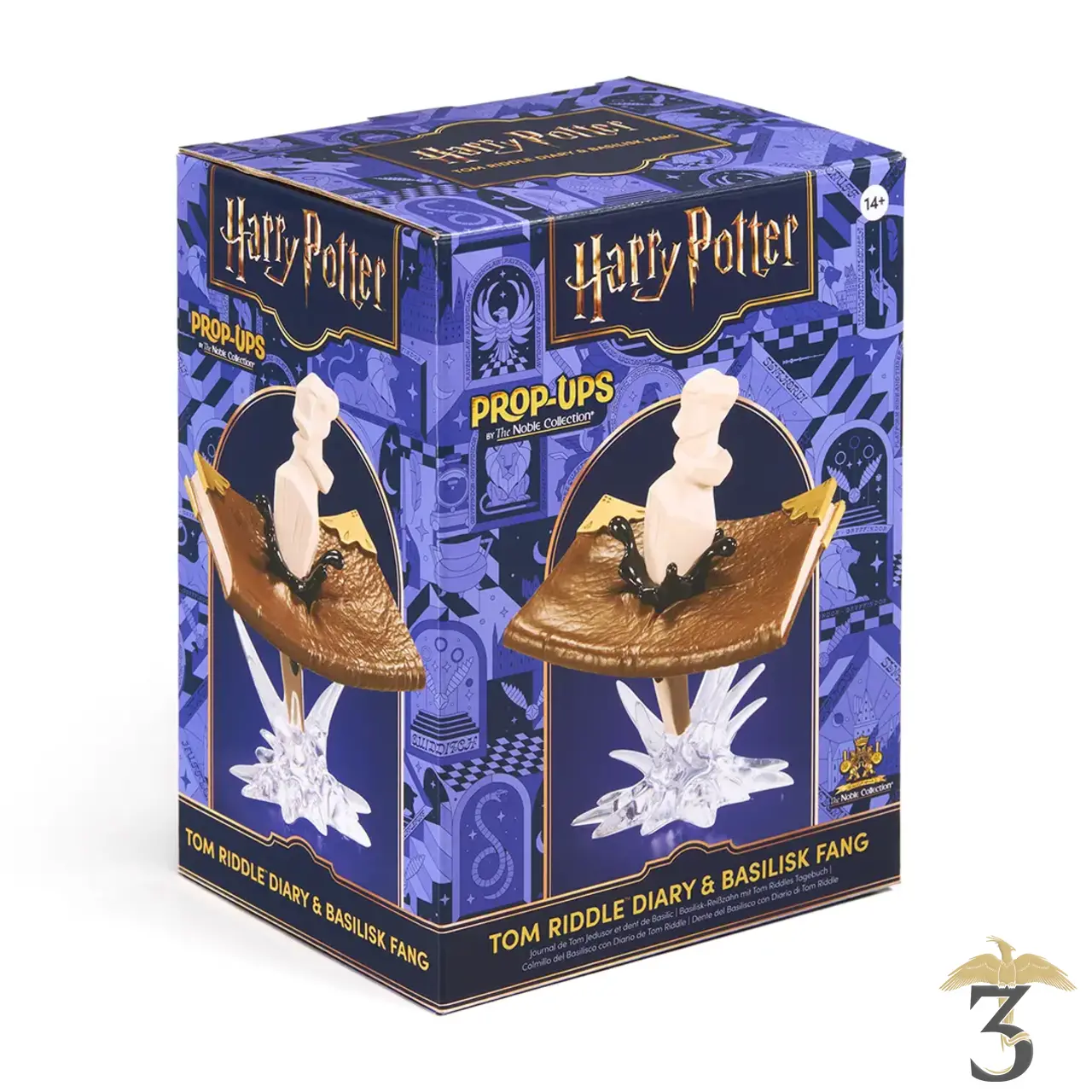 Prop-ups – journal de tom jedusor & croc de basilic - Les Trois Reliques, magasin Harry Potter - Photo N°3