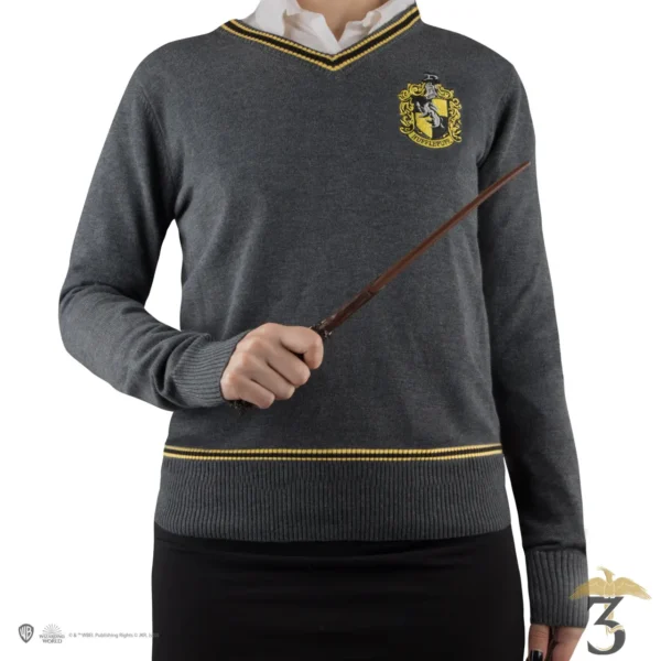 Pull cardigan Poufsouffle - Harry Potter - Les Trois Reliques, magasin Harry Potter - Photo N°1