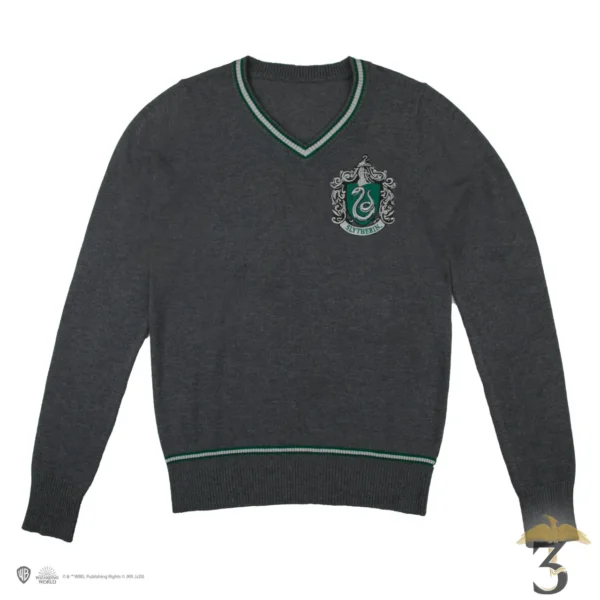 Pull cardigan Serpentard - Harry Potter - Les Trois Reliques, magasin Harry Potter - Photo N°3