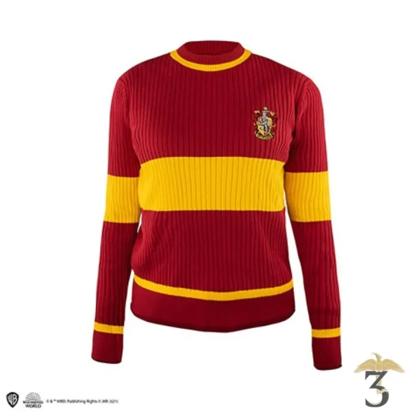 Pull de Quidditch Gryffondor - Harry Potter - Les Trois Reliques, magasin Harry Potter - Photo N°1