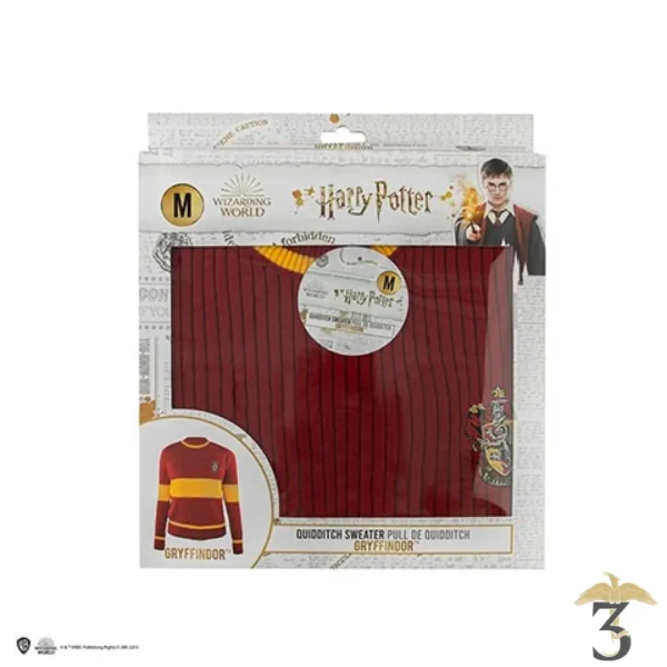 Pull de Quidditch Gryffondor - Harry Potter - Les Trois Reliques, magasin Harry Potter - Photo N°3