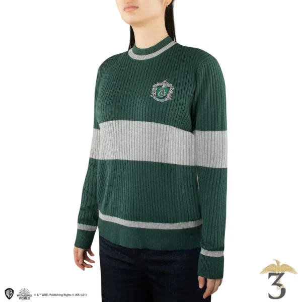 PULL QUIDDITCH SERPENTARD - Les Trois Reliques, magasin Harry Potter - Photo N°2