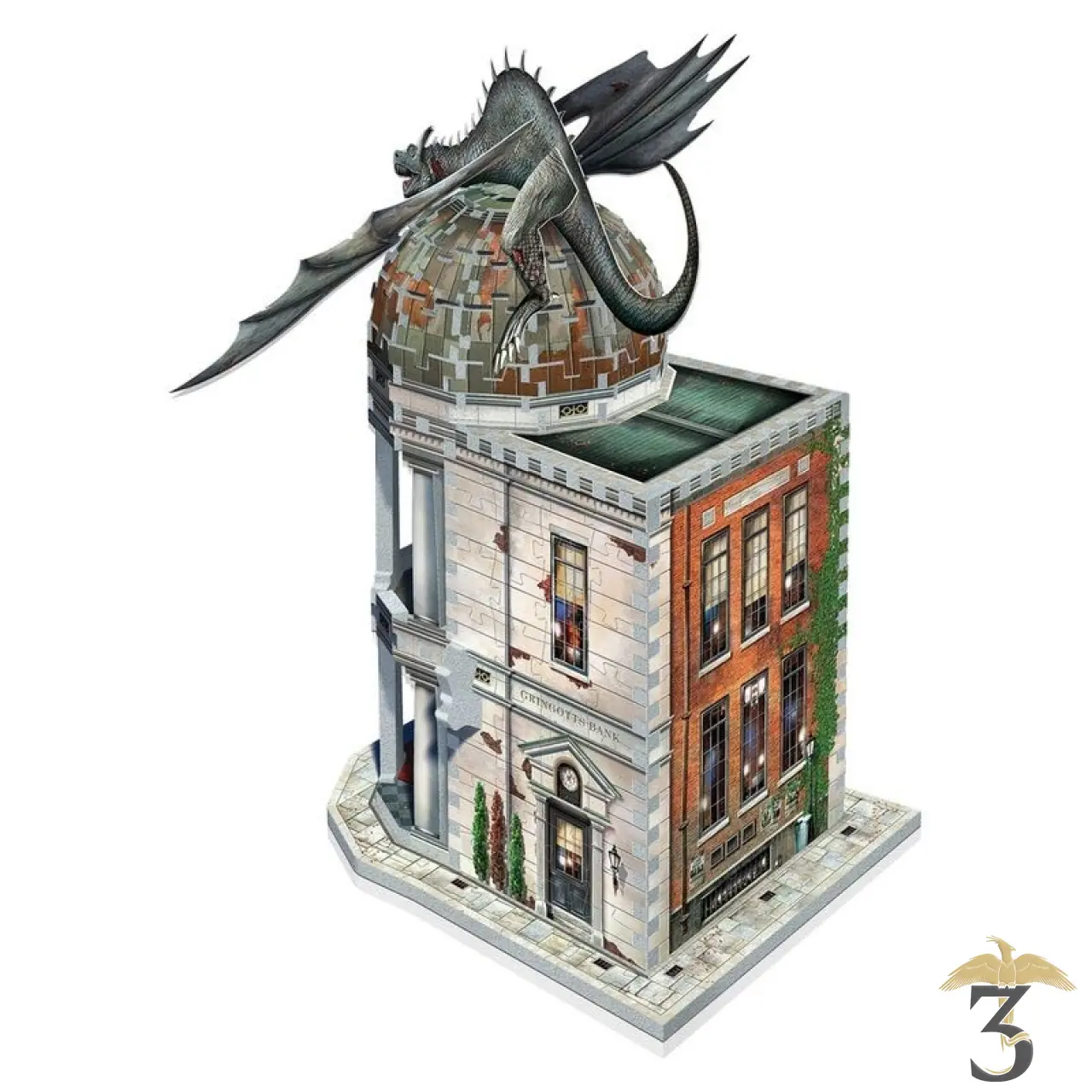 Puzzle 3D Banque Gringotts Dragon – Harry Potter en vente au magasin Harry Potter Les Trois Reliques, photo N°2