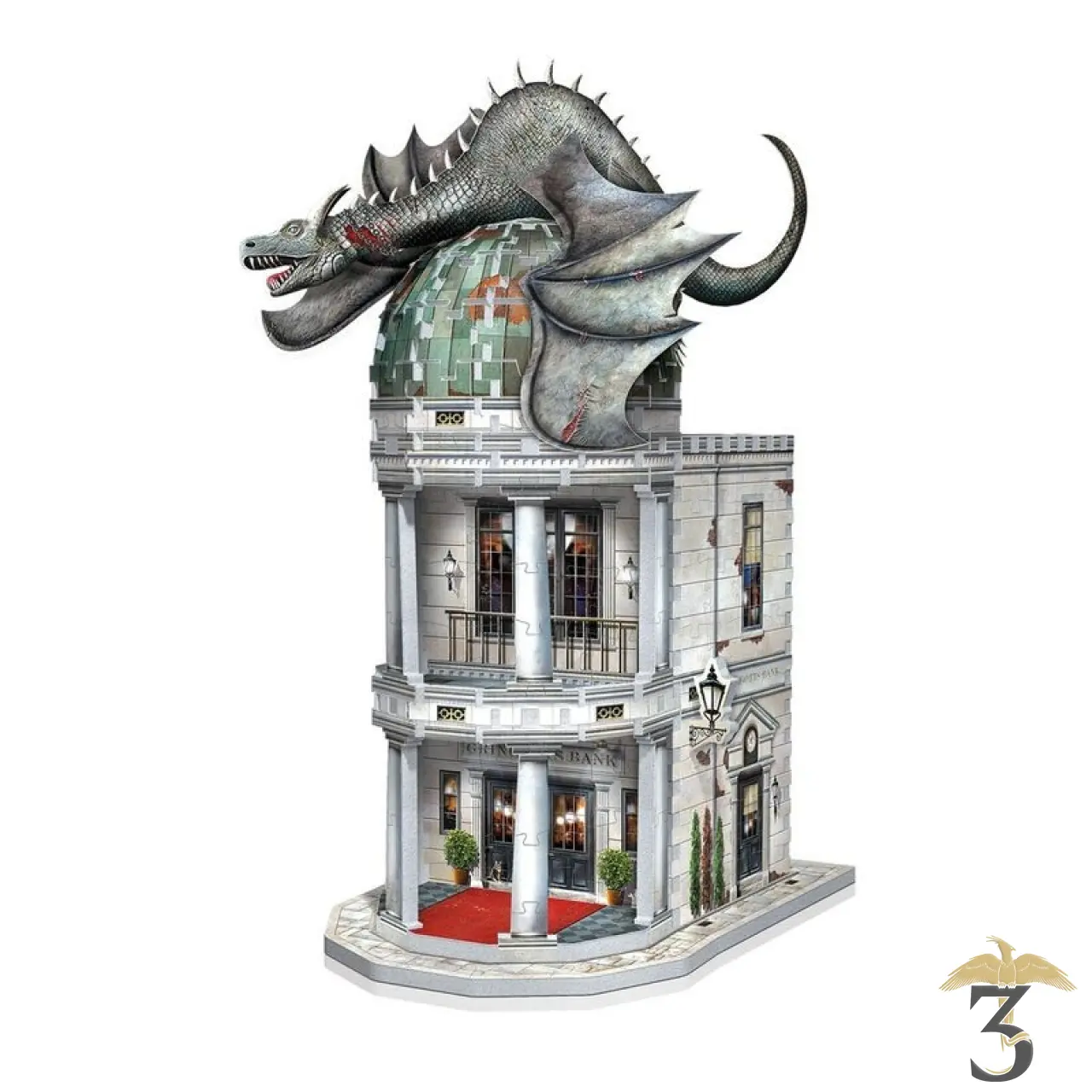 Puzzle 3D Banque Gringotts Dragon – Harry Potter en vente au magasin Harry Potter Les Trois Reliques, photo N°3