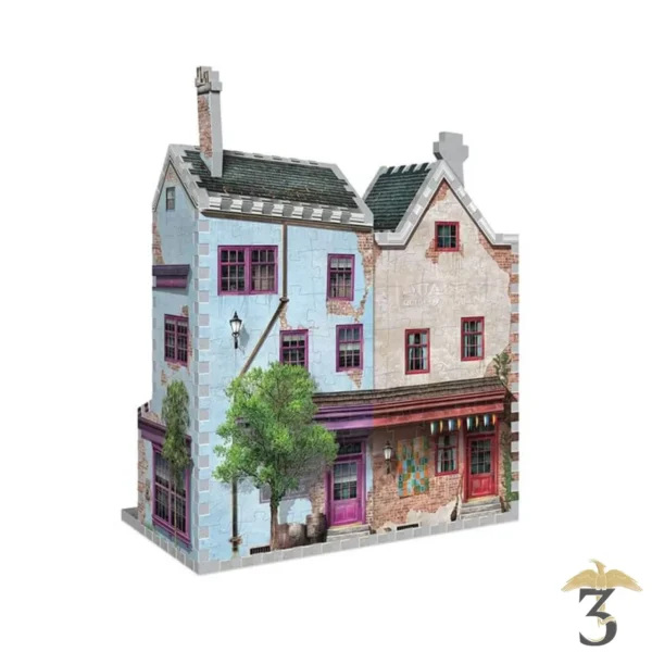 PUZZLE 3D – BOUTIQUES DE QUIDDITCH + SLUG AND JIGGERS - Les Trois Reliques, magasin Harry Potter - Photo N°3