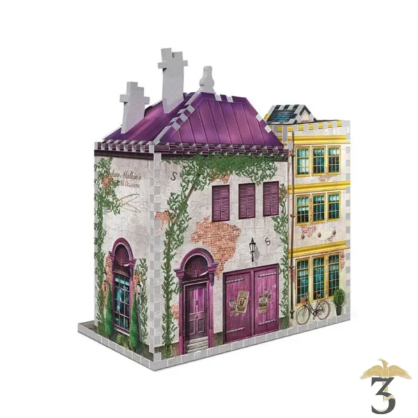 PUZZLE 3D – BOUTIQUES MADAME GUIPURE + FLOREAN FORTESCUE - Les Trois Reliques, magasin Harry Potter - Photo N°3