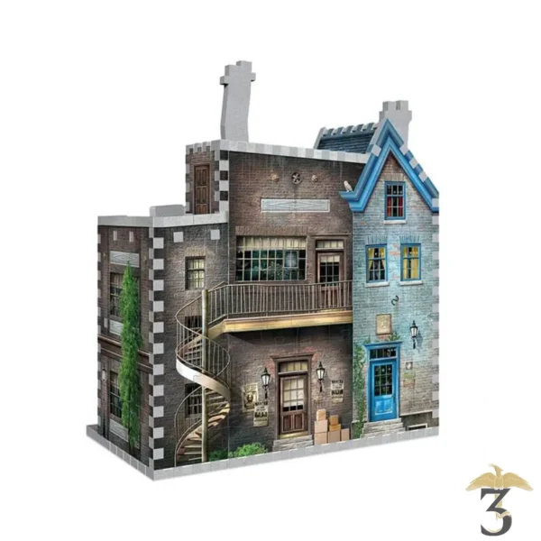 PUZZLE 3D – BOUTIQUES OLLIVANDER ET SCRIBBULUS - Les Trois Reliques, magasin Harry Potter - Photo N°3