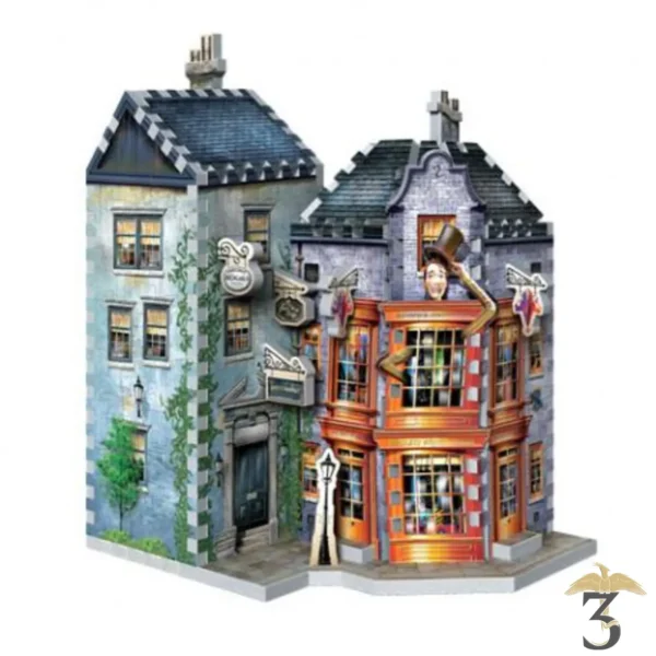 PUZZLE 3D – BOUTIQUES WEASLEY, FARCES POUR SORCIERS FACETIEUX ET DAILY PROPHET - Les Trois Reliques, magasin Harry Potter - Photo N°2