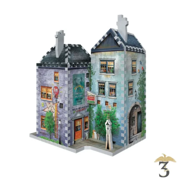 PUZZLE 3D – BOUTIQUES WEASLEY, FARCES POUR SORCIERS FACETIEUX ET DAILY PROPHET - Les Trois Reliques, magasin Harry Potter - Photo N°3