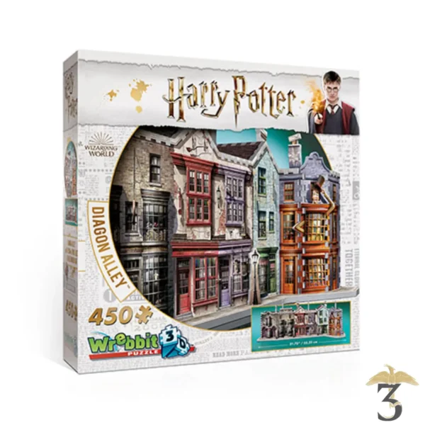 PUZZLE 3D – CHEMIN DE TRAVERSE - Les Trois Reliques, magasin Harry Potter - Photo N°1