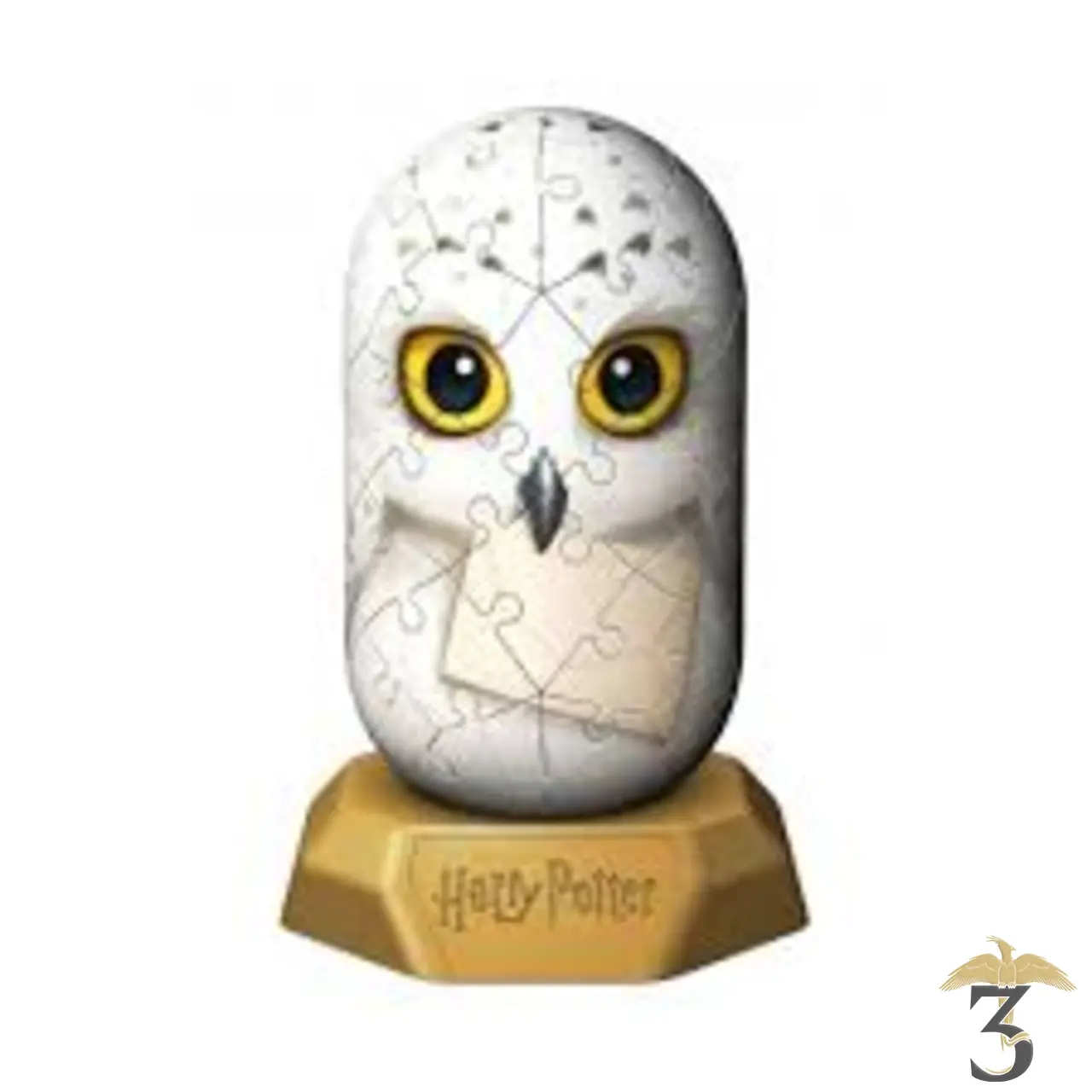 Puzzle 3d hylkies hedwige - Les Trois Reliques, magasin Harry Potter - Photo N°2