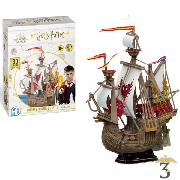 Puzzle 3d le navire de durmstrang - Les Trois Reliques, magasin Harry Potter - Photo N°1