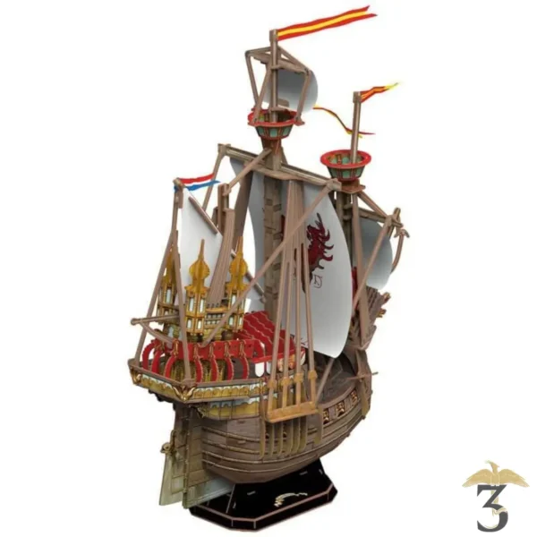 Puzzle 3d le navire de durmstrang - Les Trois Reliques, magasin Harry Potter - Photo N°2