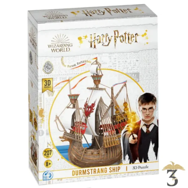 Puzzle 3d le navire de durmstrang - Les Trois Reliques, magasin Harry Potter - Photo N°3