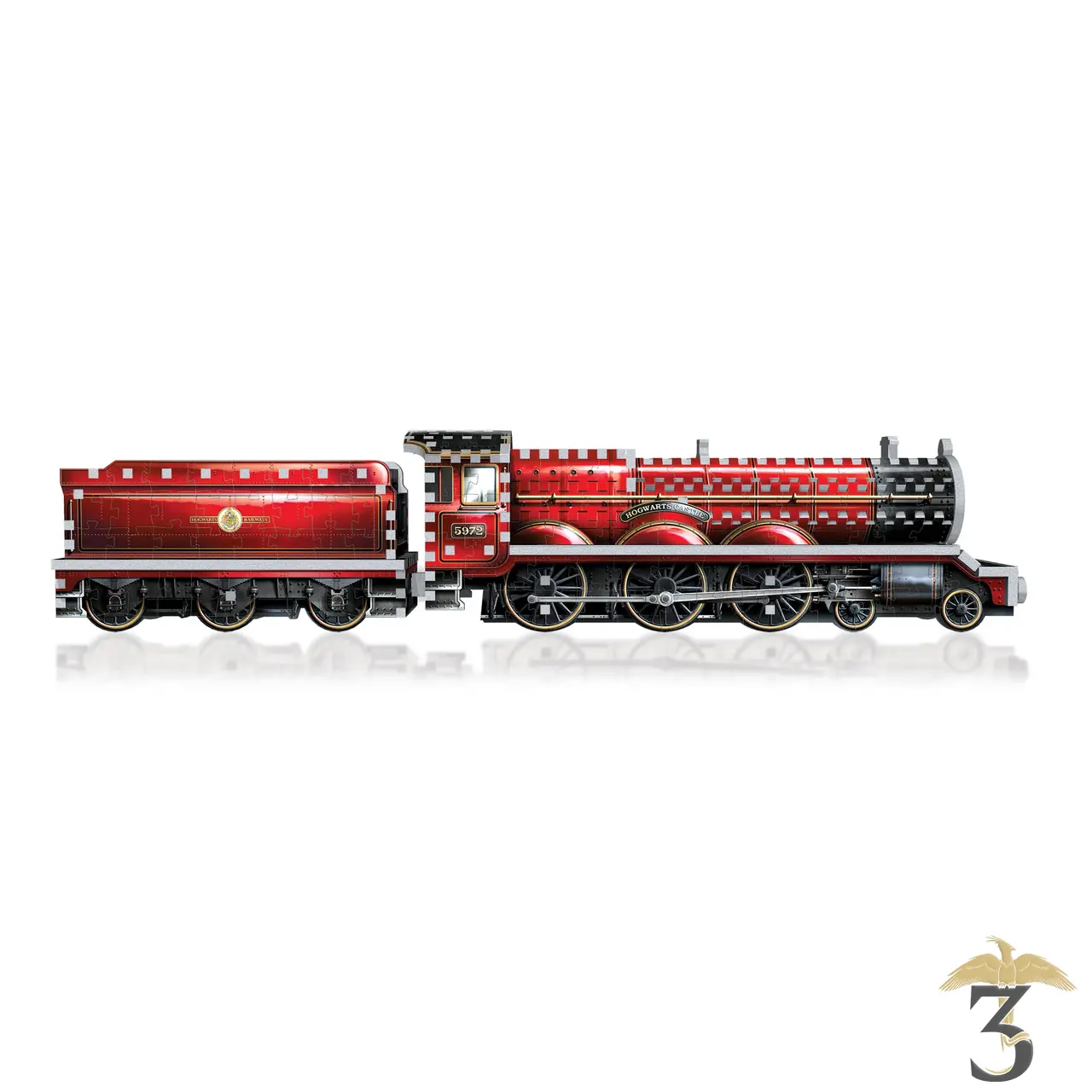 Puzzle 3D Poudlard Express 460 pièces en vente au magasin Harry Potter Les Trois Reliques, photo N°3
