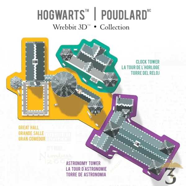 Puzzle 3D Tour D'Astronomie de Poudlard - Les Trois Reliques, magasin Harry Potter - Photo N°6