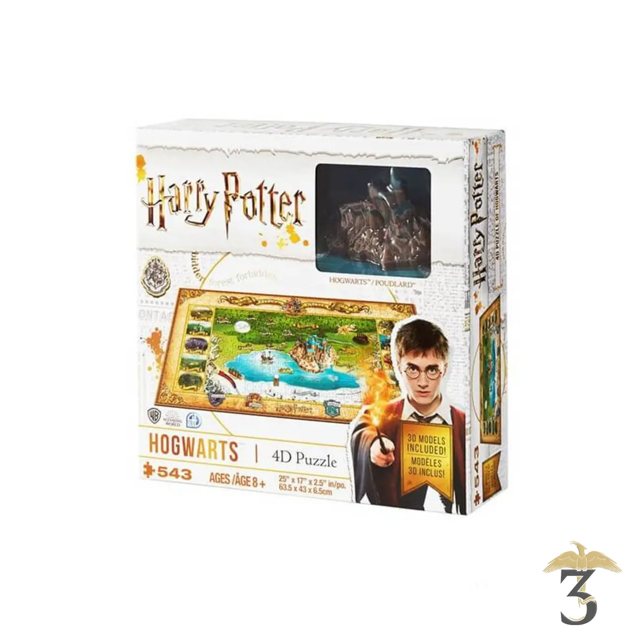 Puzzle 4d the wizarding world 892pcs - Les Trois Reliques