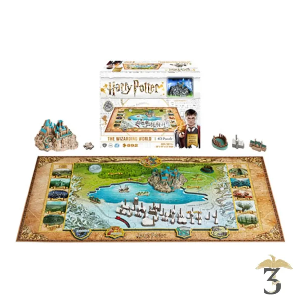 PUZZLE 4D – PUZZLE THE WIZARDING WORLD – 892 PCS - Les Trois Reliques, magasin Harry Potter - Photo N°2