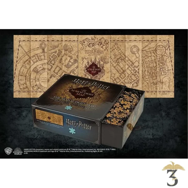 Puzzle Carte du Maraudeur - Noble Collection - Harry Potter - Les Trois Reliques, magasin Harry Potter - Photo N°2