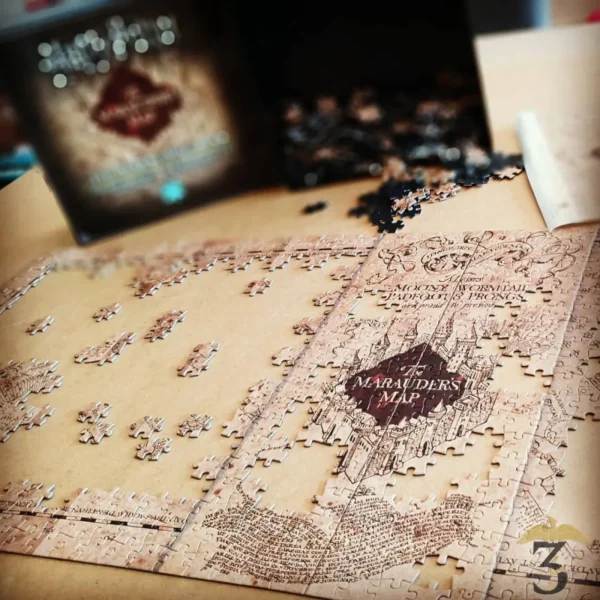 Puzzle Carte du Maraudeur - Noble Collection - Harry Potter - Les Trois Reliques, magasin Harry Potter - Photo N°6