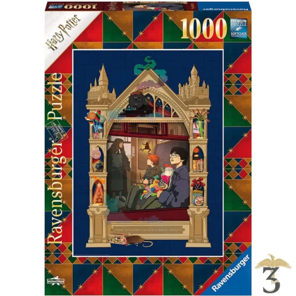 Puzzle "En Route vers Poudlard" - Les Trois Reliques, magasin Harry Potter - Photo N°1