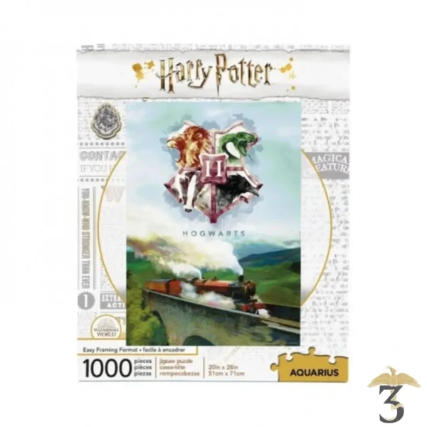 PUZZLE HOGWART 1000 PIECES - Les Trois Reliques, magasin Harry Potter - Photo N°1